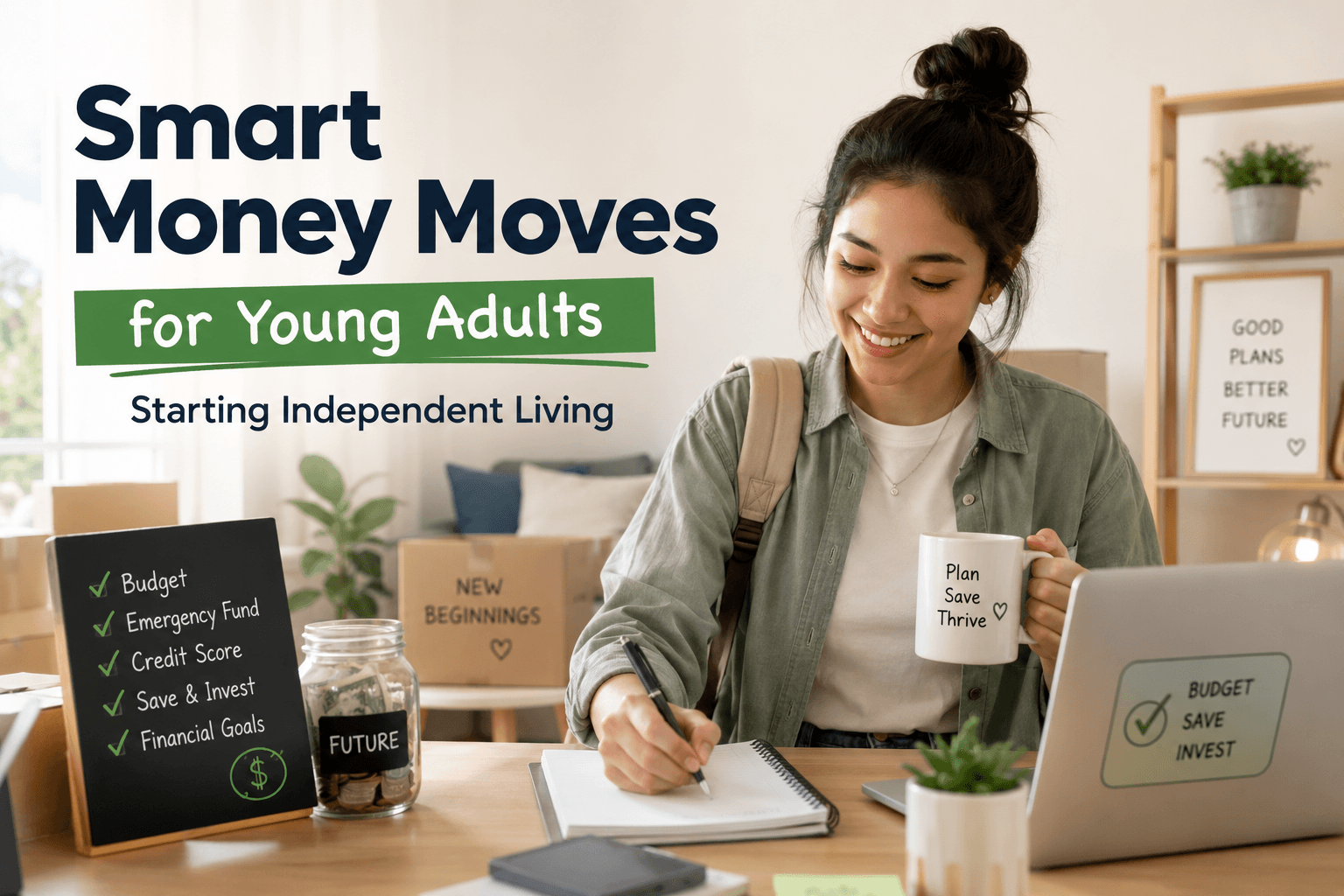 Smart Money Moves for Young Adults Starting Independent Living