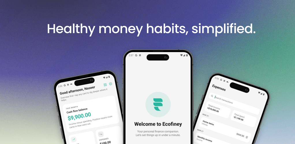 Ecofiney: The Finance App That Actually Makes Money Management Easy